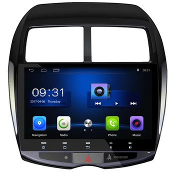 

10.2"Android 7.0! Car DVD PC Multimedia DVD Player GPS Navi Stereo Radio Fit Mitsubishi ASX 2010 2011 2012 3G WIIF OBD DVR CAM