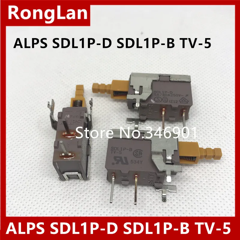 [SA] Акция с японскими ALPS TV-5 выключатель питания 5A/80A250V SDL1P-D SDL1P-B острые ноги-10 шт./лот