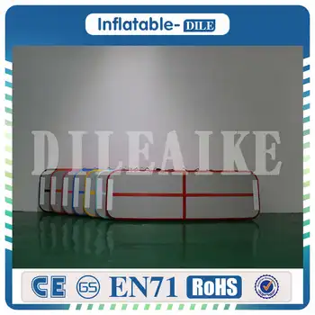 

Factory Driect Sale 300x100x10cm Inflatable Tumble Track Trampoline Air Track Gymnastics Inflatable Air Mat With Free Pump