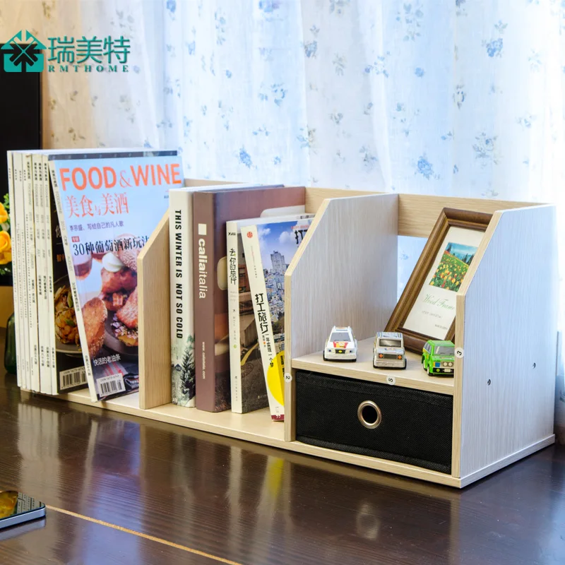 Popular Small Bookcase-Buy Cheap Small Bookcase Lots From China Rui US special small bookcase with drawers office Mini Creative Desktop small bookcase shelf bookcase student - Popular Small Bookcase-Buy Cheap Small Bookcase Lots From China
