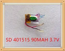 Литиевая батарея 3,7 V 90 MAH литий-полимерный аккумулятор 401515 MP3/4/5 Bluetooth внутренний аккумулятор монитор