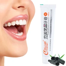 1 предмет 50g с бамбуковым древесным углем для детей и взрослых черная зубная паста отбеливание зубов Чистящая Гигиена Уход за полостью рта, зубами зубная паста с древесным углем