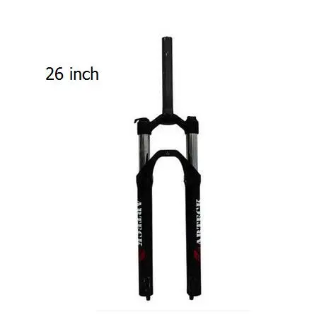 ARTECK Передняя вилка для горного велосипеда, 26 дюймов, 27,5 дюймов, амортизатор из магниевого сплава с пружинным замком, амортизатор из магниевого сплава - Цвет: 26INCH
