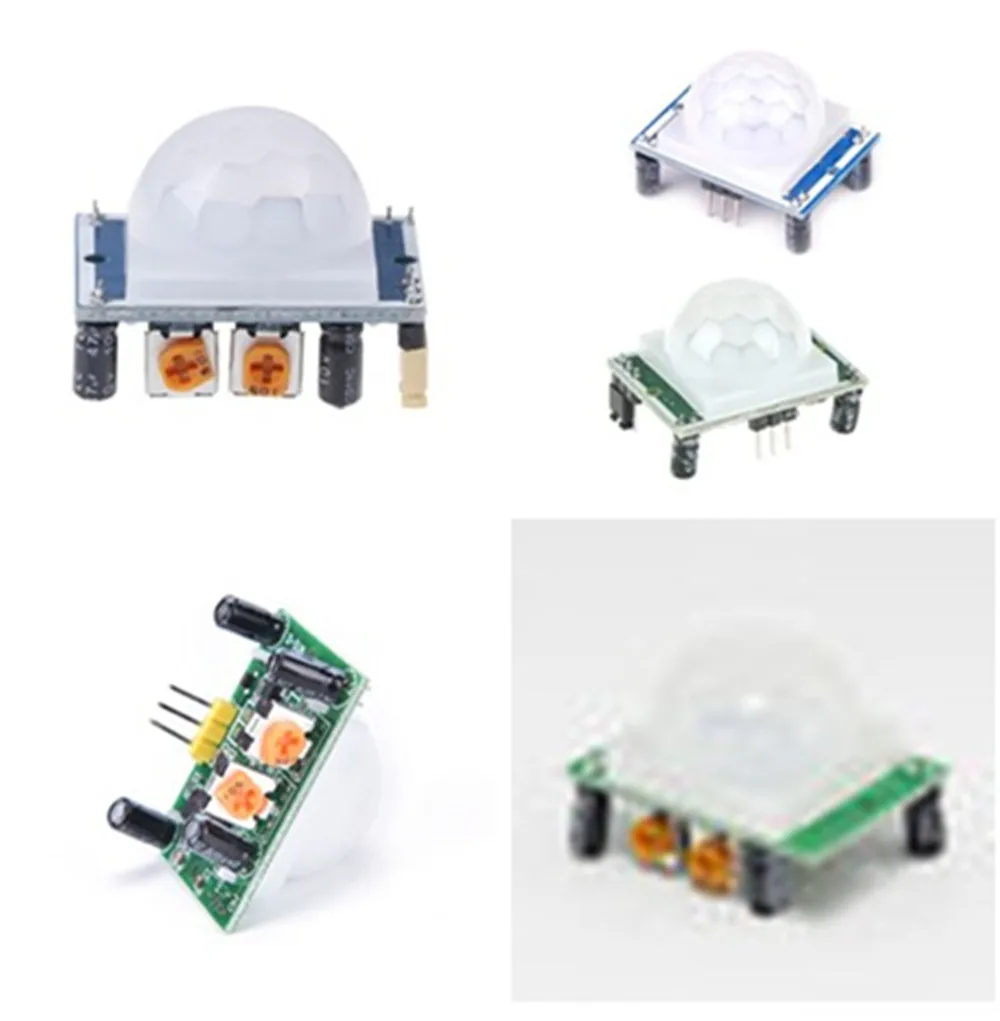 2019 DC 4,5 V-20 V SR501 HC-SR501 Отрегулируйте пироэлектрический инфракрасный PIR модуль движения Сенсор детектор модуль для Arduinp