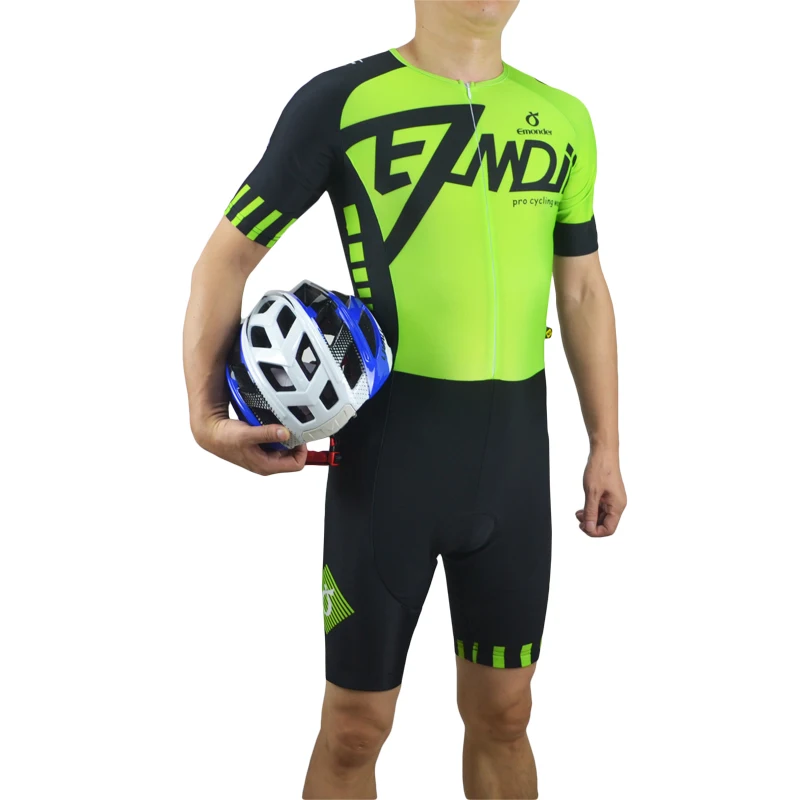 تخصيص الرجال الترياتلون الدراجات جيرسي الموالية فريق الدراجات Skinsuit بذلة تشغيل السباحة الرياضية الملابس Ciclismo مايوه