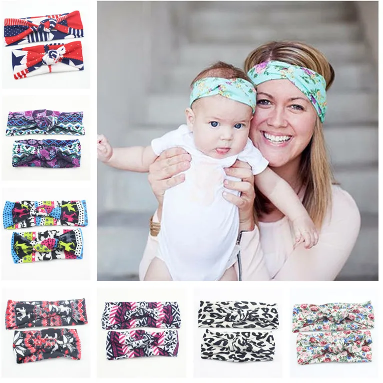 matching headbands mom and baby