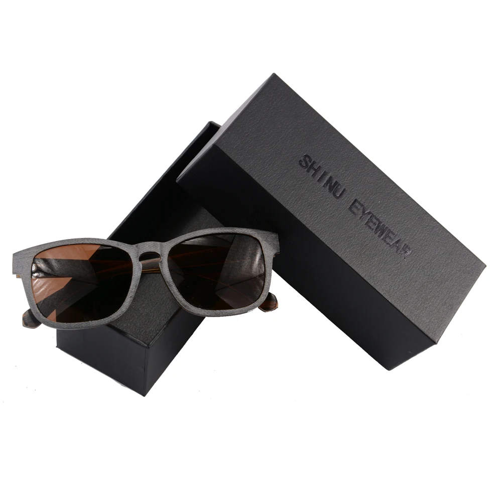 Fashion Md004 Qualität Box Polarisierte Hohe Handgemachten Fall Uv400 c2 Skateboard Sonnenbrille With c2 C1 Holz Brillen Mit XPAdxa