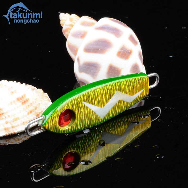 

1 PCS Lure Bionic Bait Iron Plate Lead Fish 6cm / 24.5g 6 Colors Fishing Hard Bait Fishing Accessories Fishing Tackle LD-36
