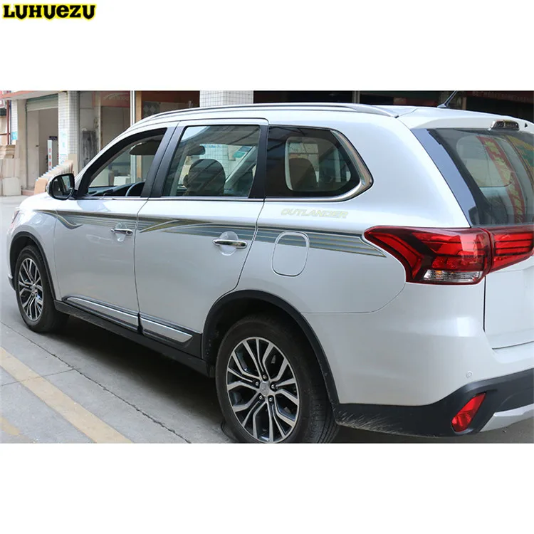 Стикер для кузова автомобиля 3 м OEM стикер Mitsubishi Outlander аксессуары 2015 2016 2017|mitsubishi