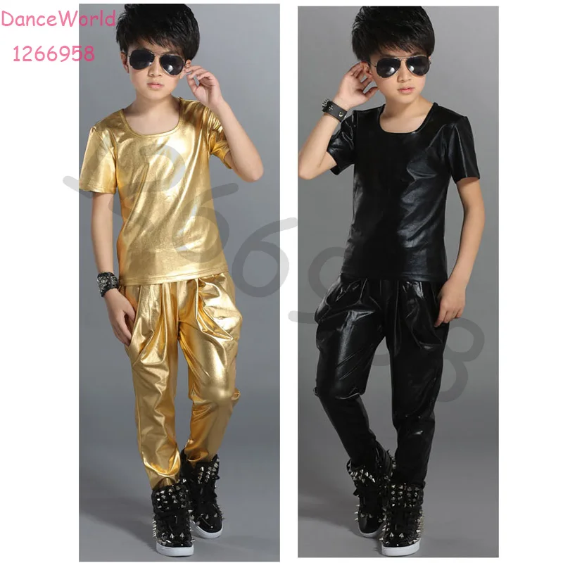 2018 new fashion student street dance clothes boys jazz performance