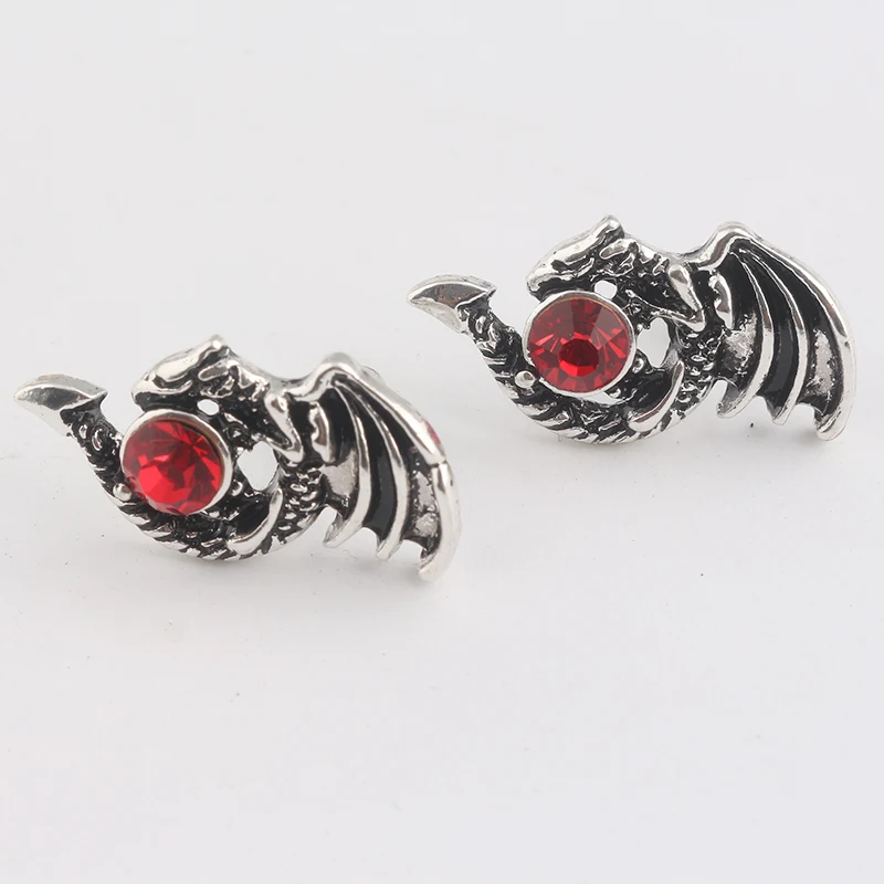 

Game of Thrones Earrings the Crystals Dragon Earrings Daenerys Targaryen Cosplay TV/Movie Jewelry