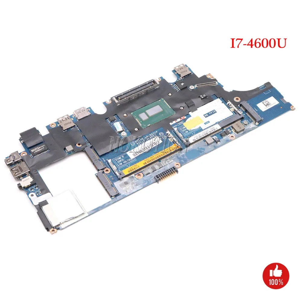 

NOKOTION CN-0X9Y17 0X9Y17 X9Y17 VAZ50 LA-9431P Main board for Dell Latitude E7240 laptop motherboard I7-4600U Intel HD Graphics