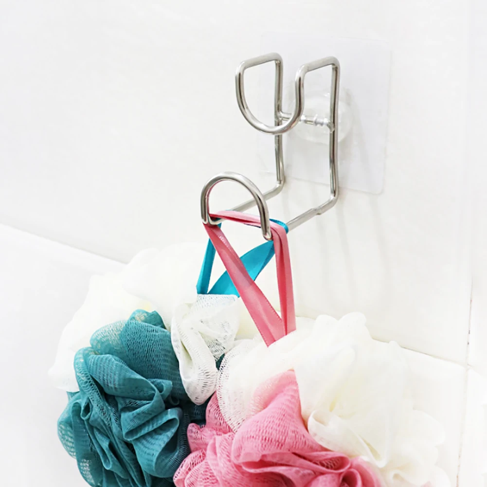 Домашнее настенное крепление Кухня Ванная комната вешалка для умывальника стеллаж для хранения с крючком держатель мода