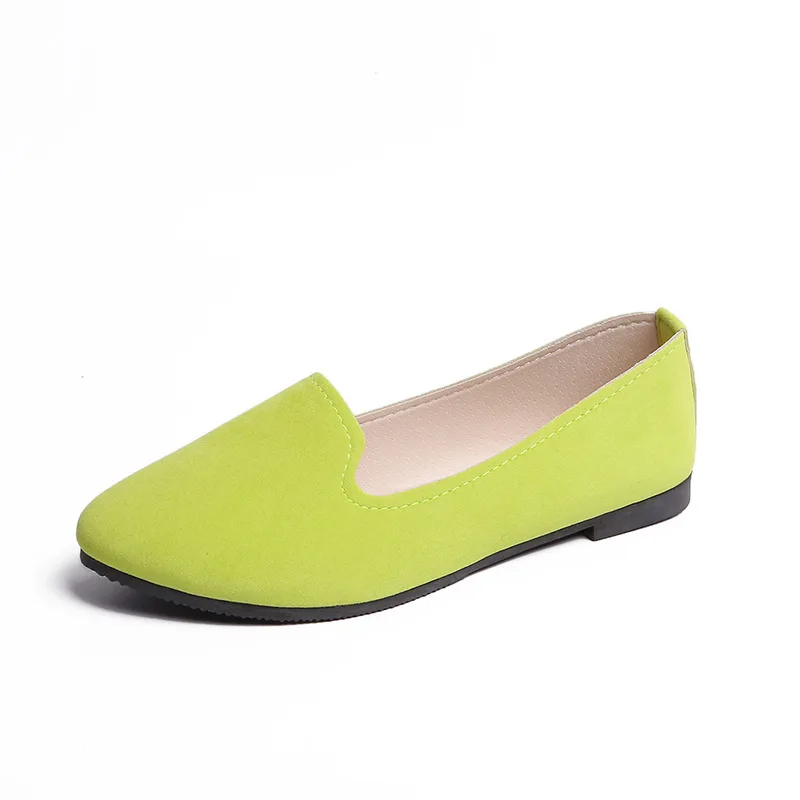 YeddaMavis/Новая модная обувь на плоской подошве; женская однотонная обувь ярких цветов из лакированной искусственной кожи; женские балетки на плоской подошве; Повседневная обувь; обувь принцессы - Цвет: 11