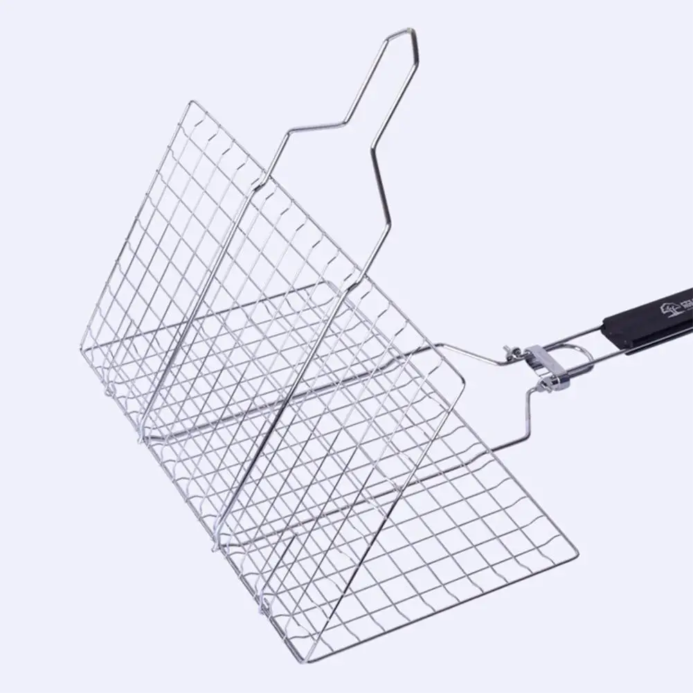 Adeeing Гамбургер барбекю проволочные сетки сетка для барбекю клип мясные рыбки решетка для уличного барбекю инструменты кухонные аксессуары