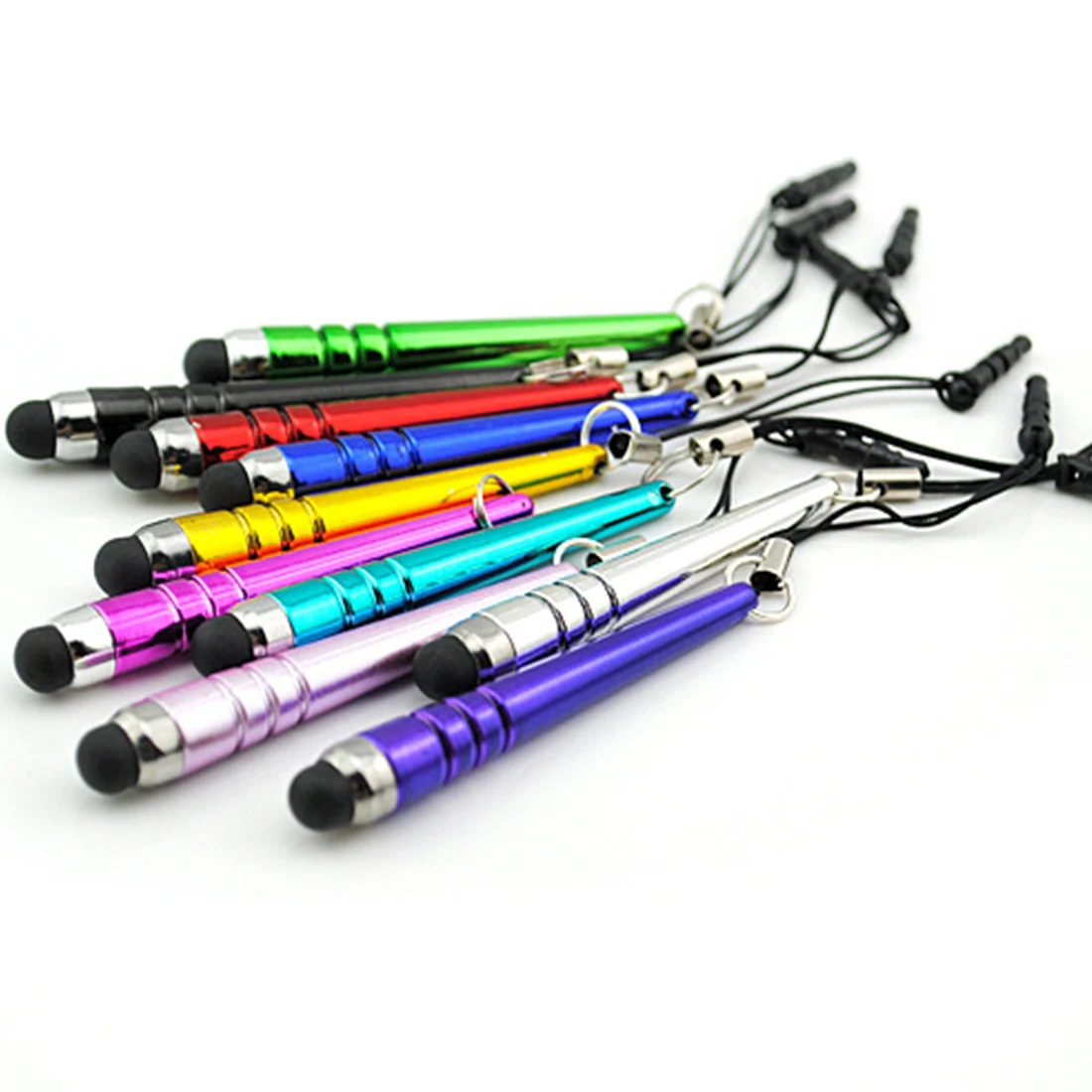 

Marsnaska Luxury Fashion Diamond Crystal Stylus Touch Screen Pen Stylus For iPhone Tablet Laptops Universal Phones dust plug