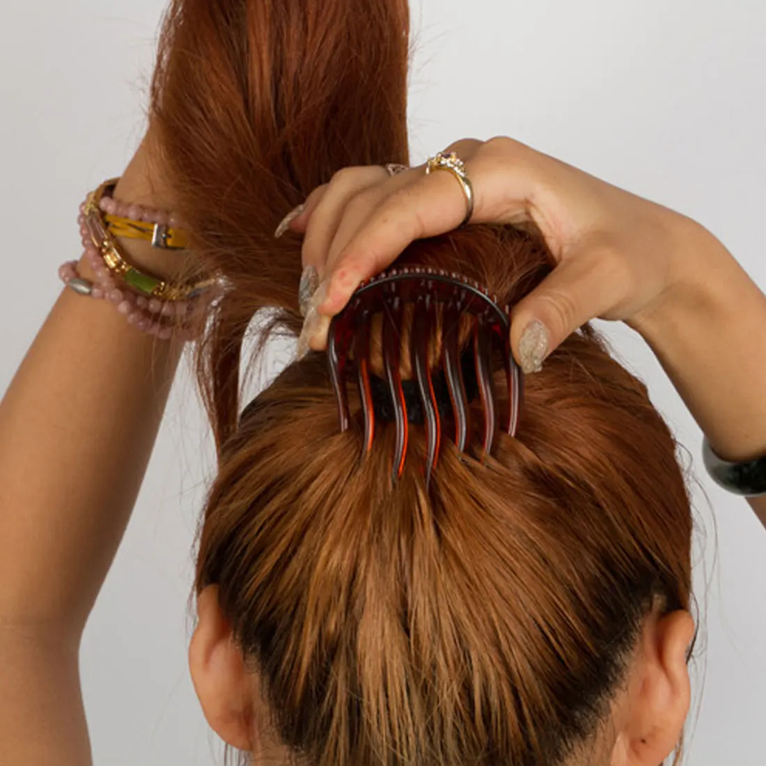 Новые Полезные Для женщин девочек объем вставки зажим для волос Bumpits начес хвост волосы расческой Стиль Maker головная повязка для волос