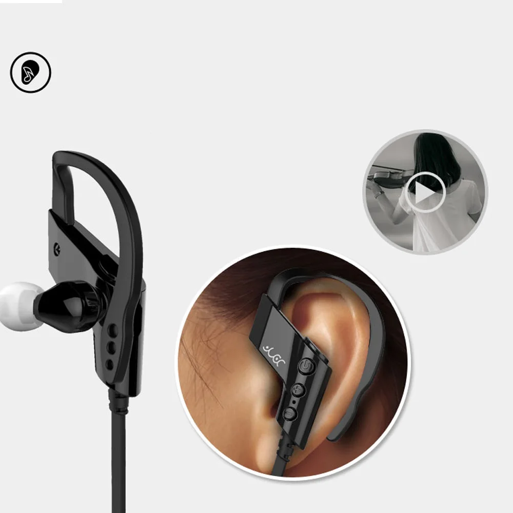 

Ear Hook 4.1 HD stereo Earphone weatproof Running Headset for xiaomi phone Ear hook wireless sports headset S-501 Earphone