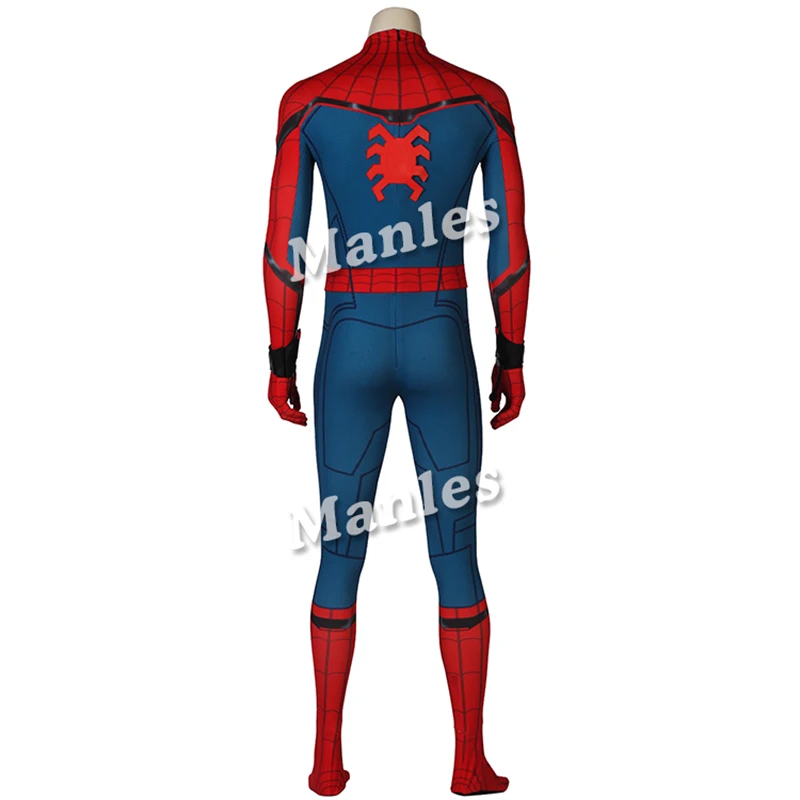 Superhero Spider-Man Homecoming Peter Benjamin Parker Cosplay Costume customize