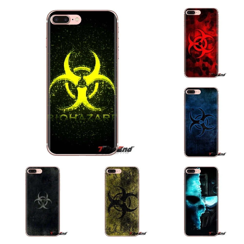 

Transparent Soft TPU Case For Huawei Mate Honor 4C 5C 5X 6X 7 7A 7C 8 9 10 8C 8X 20 Lite Pro Sci Fi Biohazard Symbol Radioactive
