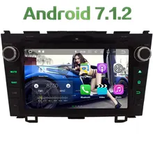 8” Android 7.1.2 Quad Core 2GB RAM DAB+ BT Multimedia Car DVD Player Radio Stereo GPS Navi 4G WIFI For Honda CR-V CRV 2006-2011