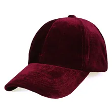 Новая Теплая Зимняя Вельветовая Бейсболка унисекс, брендовая черная однотонная бейсбольная зимняя шапка, Регулируемая Кепка