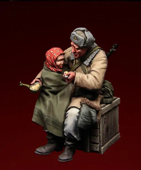 

1:35 scale resin model kit resin figure model Soviet soldier A3054