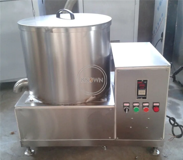 Commercial 240kg/h electric Dehydrator vegetable and fruit Deoiling Deoiler machine with CE ISO approved