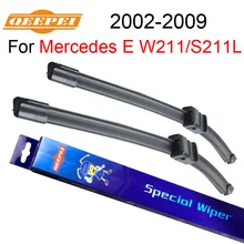 QEEPEI конкретных Fit стеклоочистителя для Mercedes E W211 S211 2002-2009 26 ''+ 26'' авто аксессуары для автоматические стеклоочистители лезвие CPA114-2