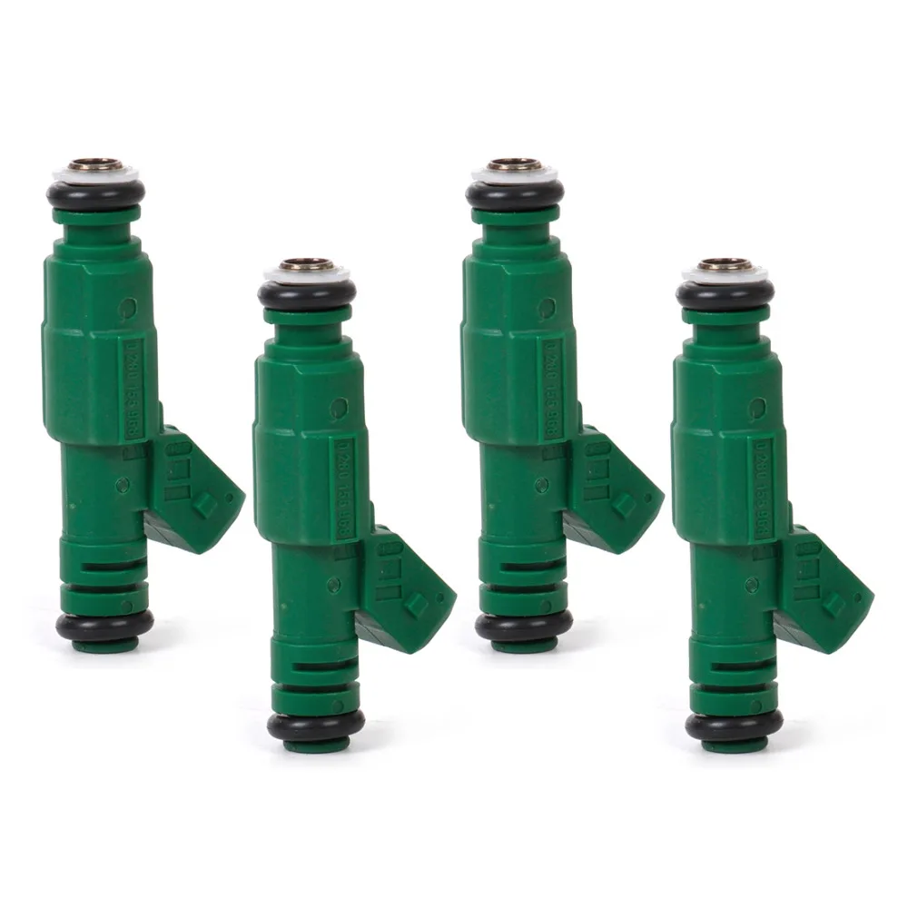 beler 4pcs Set Flow Matched Fuel Injector 42 lb/hr 440cc 0280155968 for