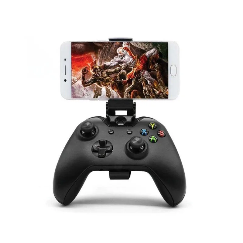 

Phone HandGrip Clamp Stand for Xbox ONE S/Slim Ones Controller /Steelseries Nimbus Gamepad iphone X 8 Samsung S9 S8 Clip Holder