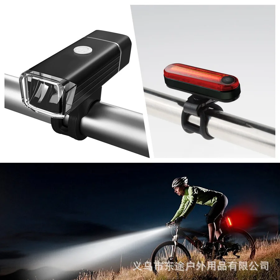 Велосипедный передний/задний светильник, набор для дорожного/горного велосипеда BMX, водонепроницаемый, высокое качество, ультра яркий, 2 режима безопасности, ночной велосипедный светильник s