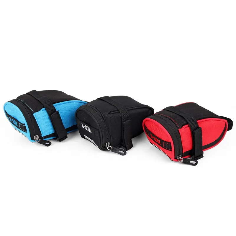 Bicycle Bike Waterproof Storage Saddle Bag Seat Outdoor Cycling Tail Rear Pouch