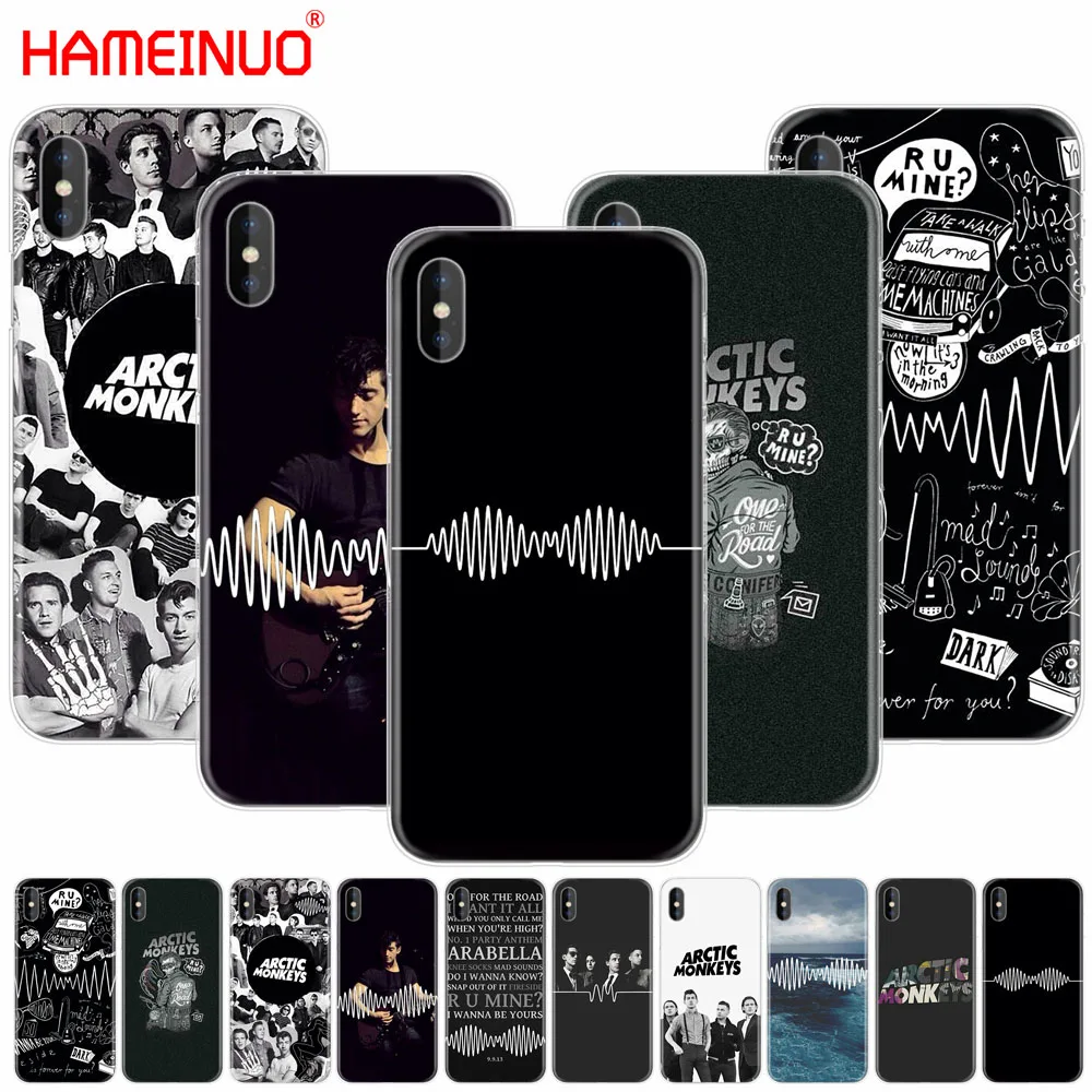 Hameinuo Arctic Monkeys Caso Della Copertura Del Telefono Delle Cellule Per Il Iphone X 8 7 6 4 4 S 5 5 S Se 5C 6 S Più