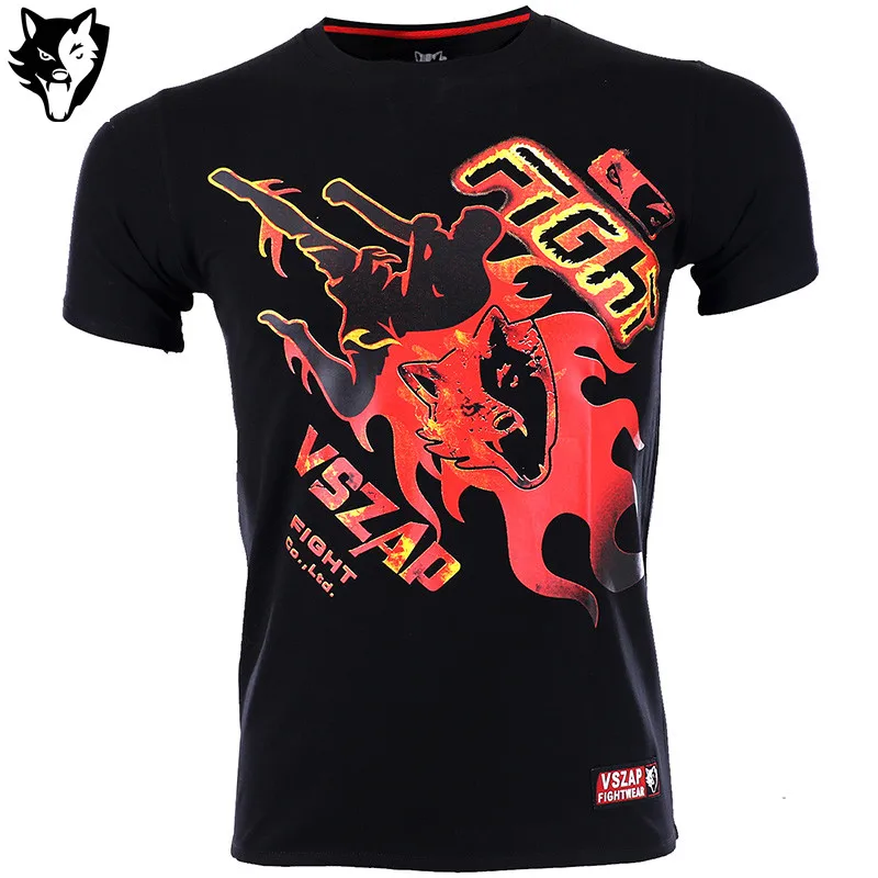 MMA VSZAP T shirts Ultimate Fighting Championship men t Shirt cotton t
