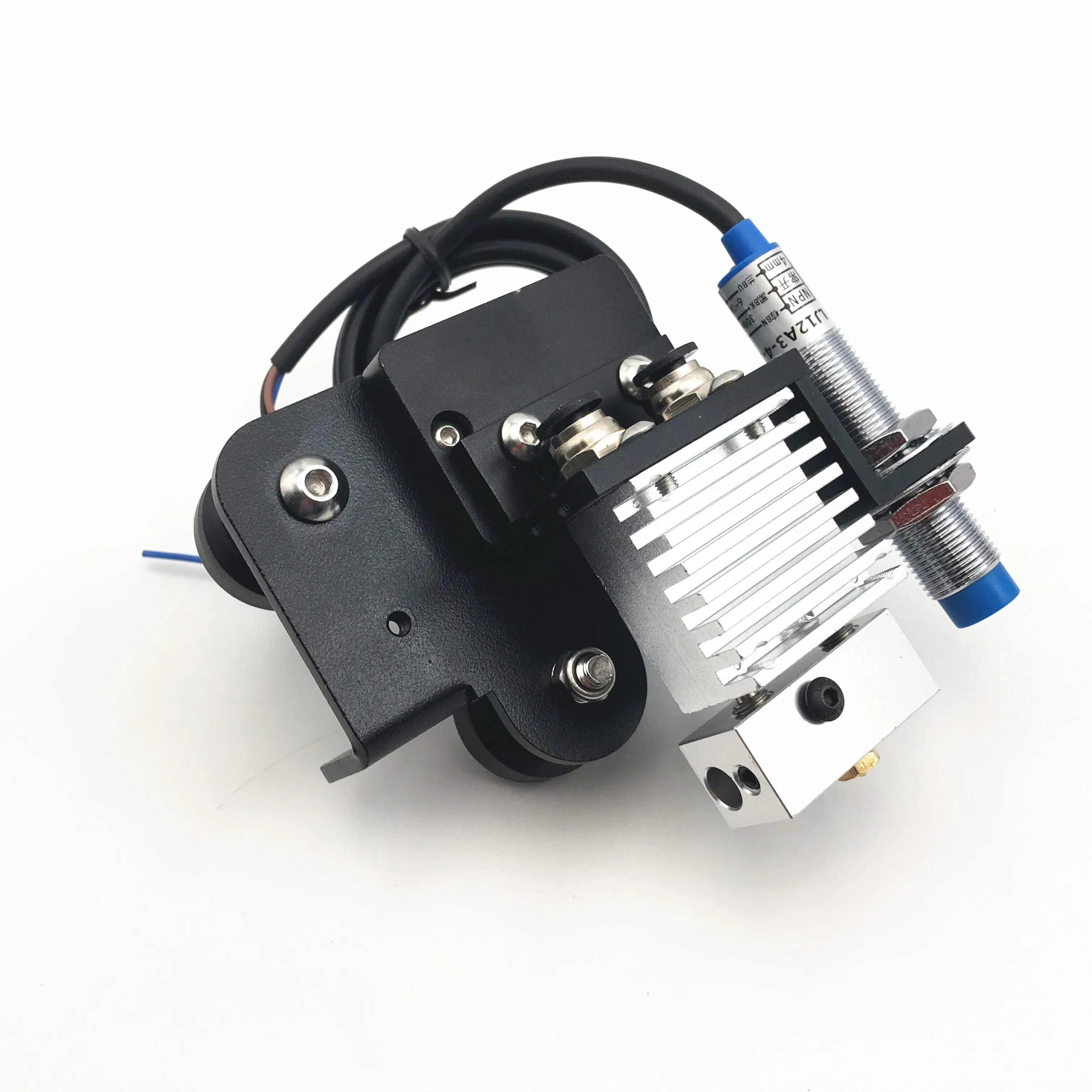 Funssor Upgrade Creality CR 10/Tornado Cyclops 2 in 1 out Extruder aluminum mount with auto level adapter|3D Printer Parts & Accessories| - AliExpress