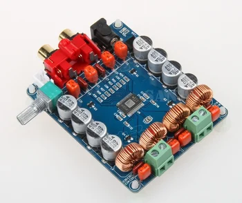 

24V 3A 50W+50W TPA3116 Two-channel stereo digital power amplifier board
