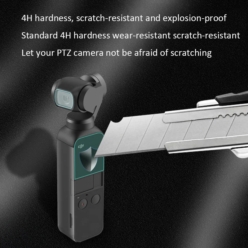 Набор закаленной пленки OSMO Pocket camera закаленная защитная пленка OSMO Anti-fingerprint водостойкая прозрачная защитная пленка для экрана