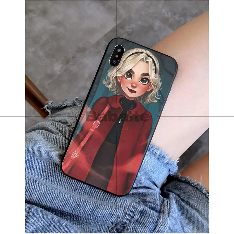 Babaite Chilling adventures of Sabrina TPU Мягкий силиконовый черный чехол для iPhone X XS MAX 6 6s 7 7 plus 8 8 Plus 5 5S SE XR - Цвет: A8