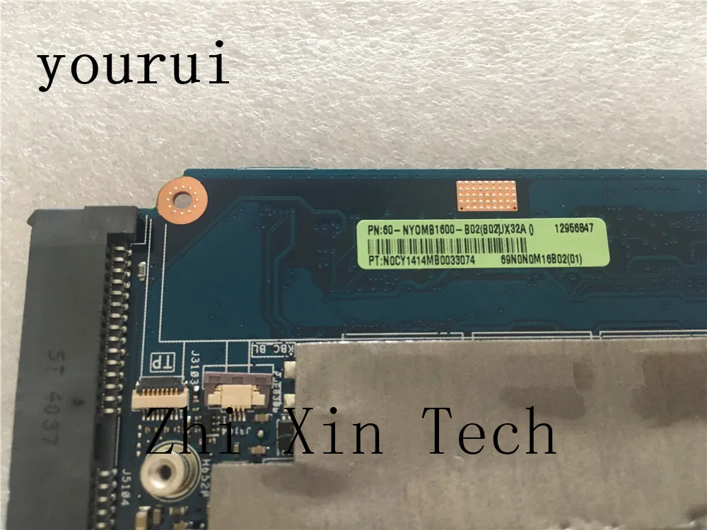  yourui For ASUS original UX32VD UX32A Laptop Motherboard rev 2.4 Processor i5-3337u 4GB RAM Fully T