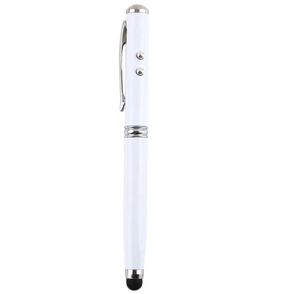 Совместимый 4в1 светодиодный лазерная указка коннектор для Тач-скрина Стилус Шариковая Мобильная ручка для iPhone для pad для сотового телефона