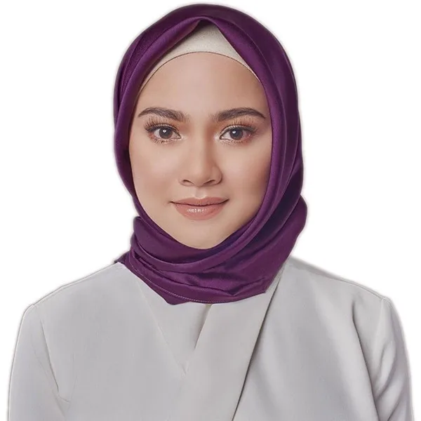 Мусульманские атласные шарфы пропускающая воздух бандана полное покрытие внутренние шапочки под хиджаб дюраг исламские Шляпы подшарф длинный хвост головной платок 90 см - Цвет: India Hat 08