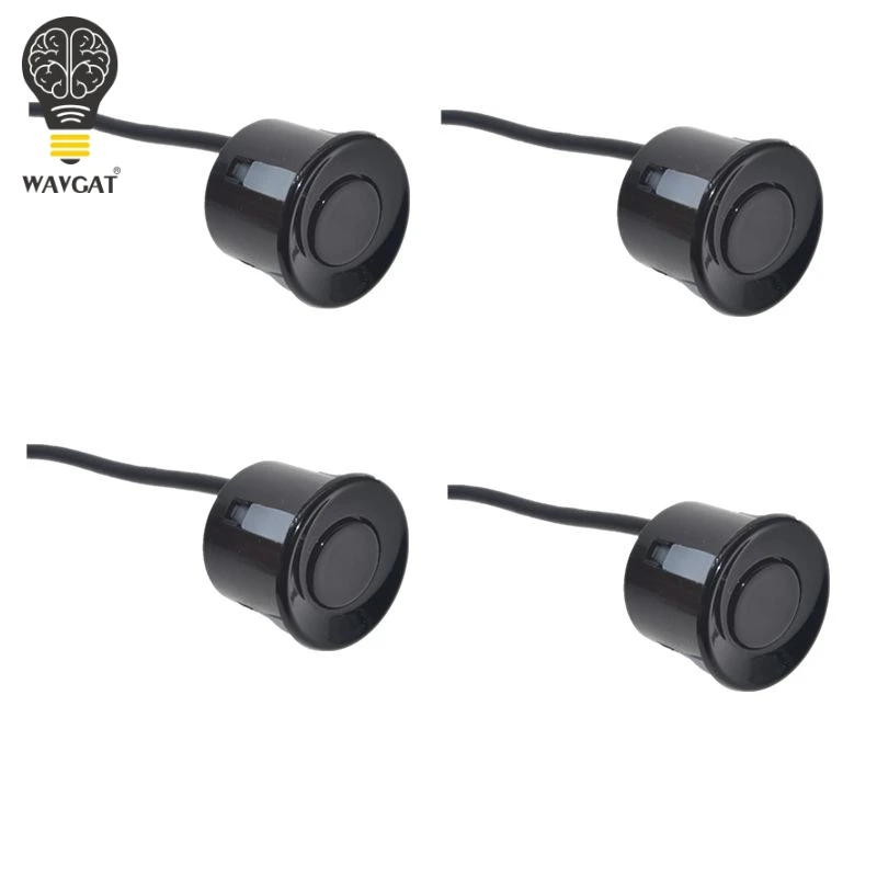 

4pcs/lot Sensors Buzzer No Drill Hole Saw 22mm Car Parking Sensor Kit Reverse Radar Sound Alert Indicator System