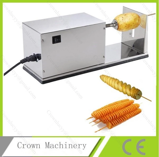 Potato Twister Machine Electric Potato Chips Cutting Machine – WM machinery