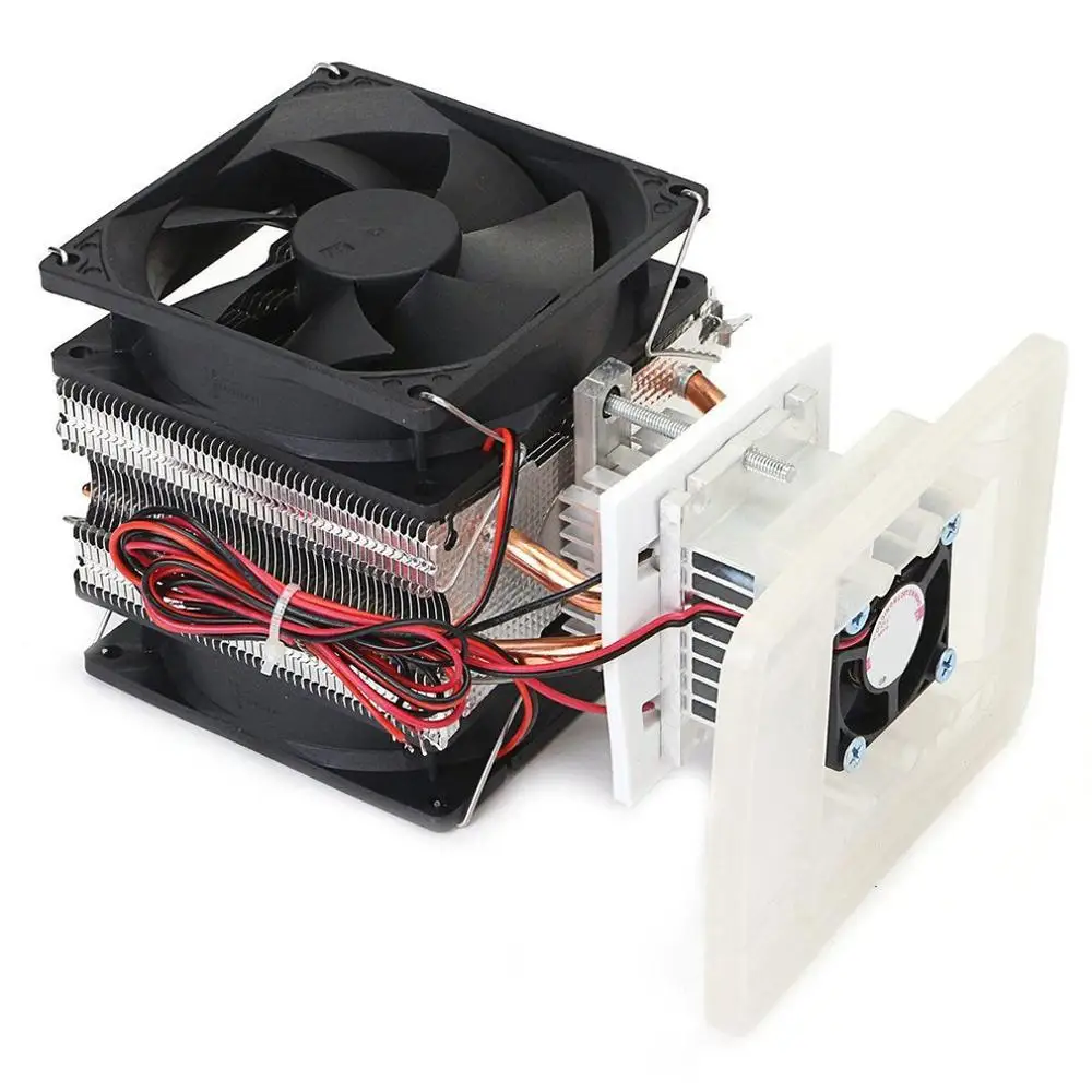 

12V 5A DIY Electronic Semiconductor Refrigerator Radiator Cooling Equipment Cooling Fan Fast Cooling Device Simple Operation