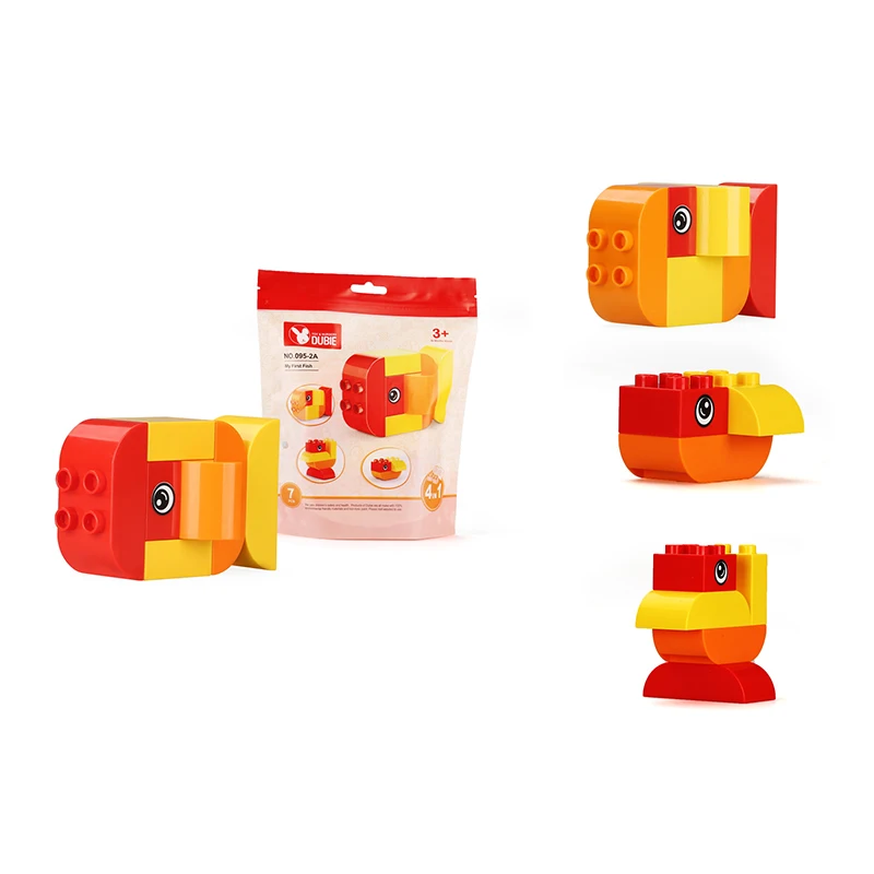 Large Grain Building Blocks Animal Series Model Figures Educational Toys For Kids Children Gift Compatible With LegoING Duplo Toy (12)