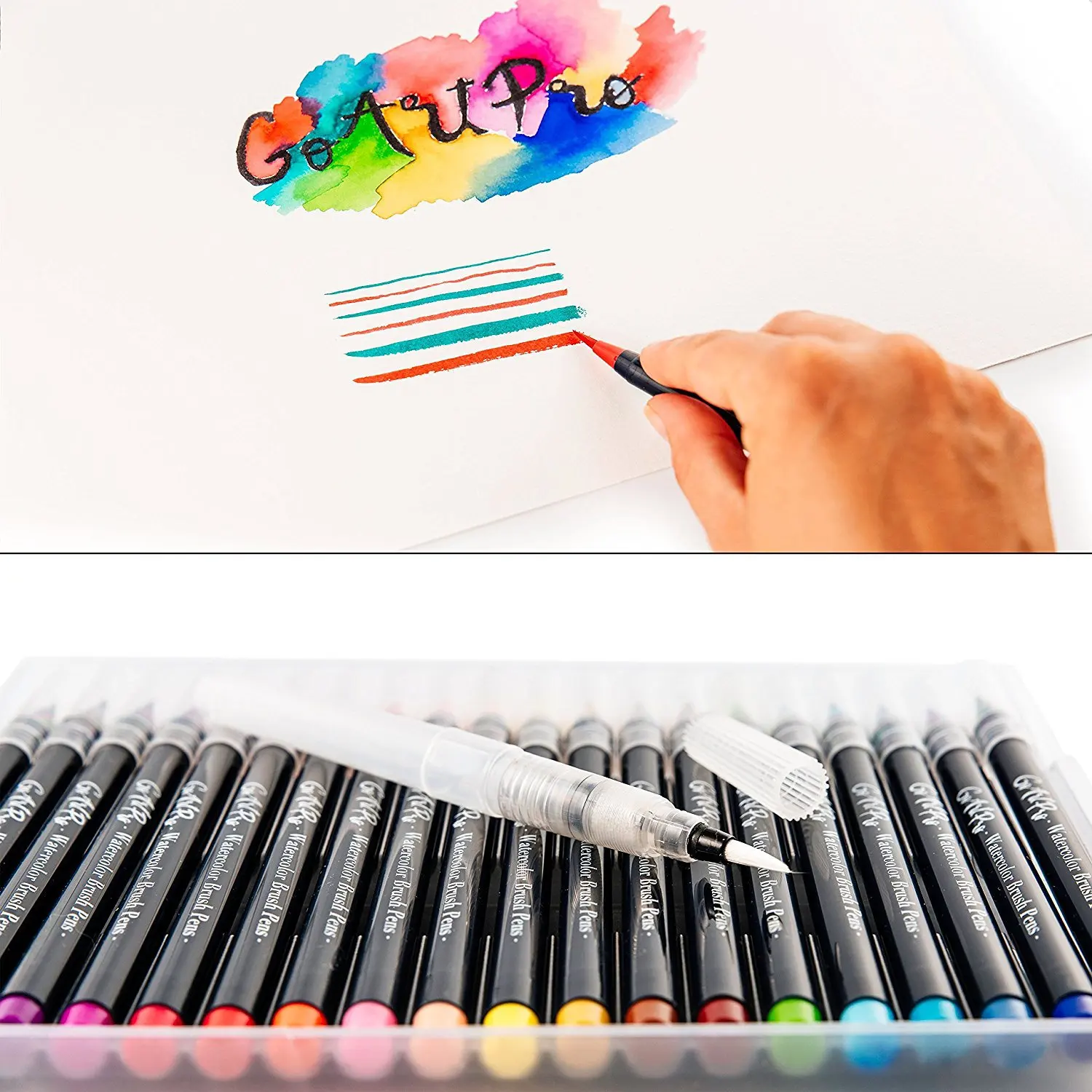 20 шт разных цветов креативная мягкая кисть фломастеры Набор для студентов Канцтовары граффити Рисование Искусство детские подарки