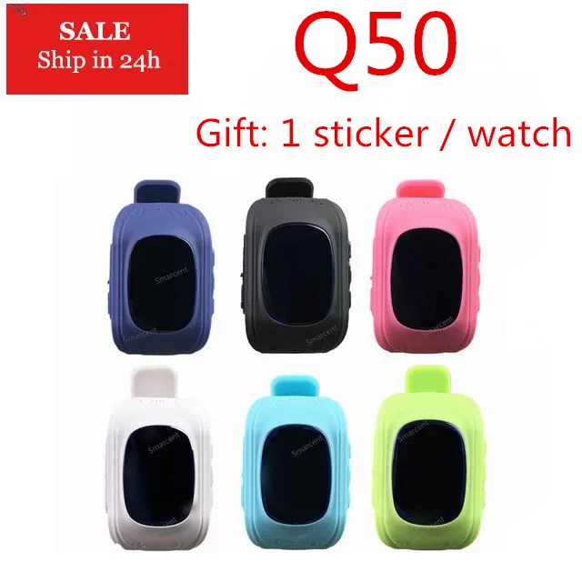 Original Q50 GPS Smart baby Phone Watch Children Kid Wristwatch GSM GPRS GPS Locator Tracker Anti-Lost Smartwatch Child watch