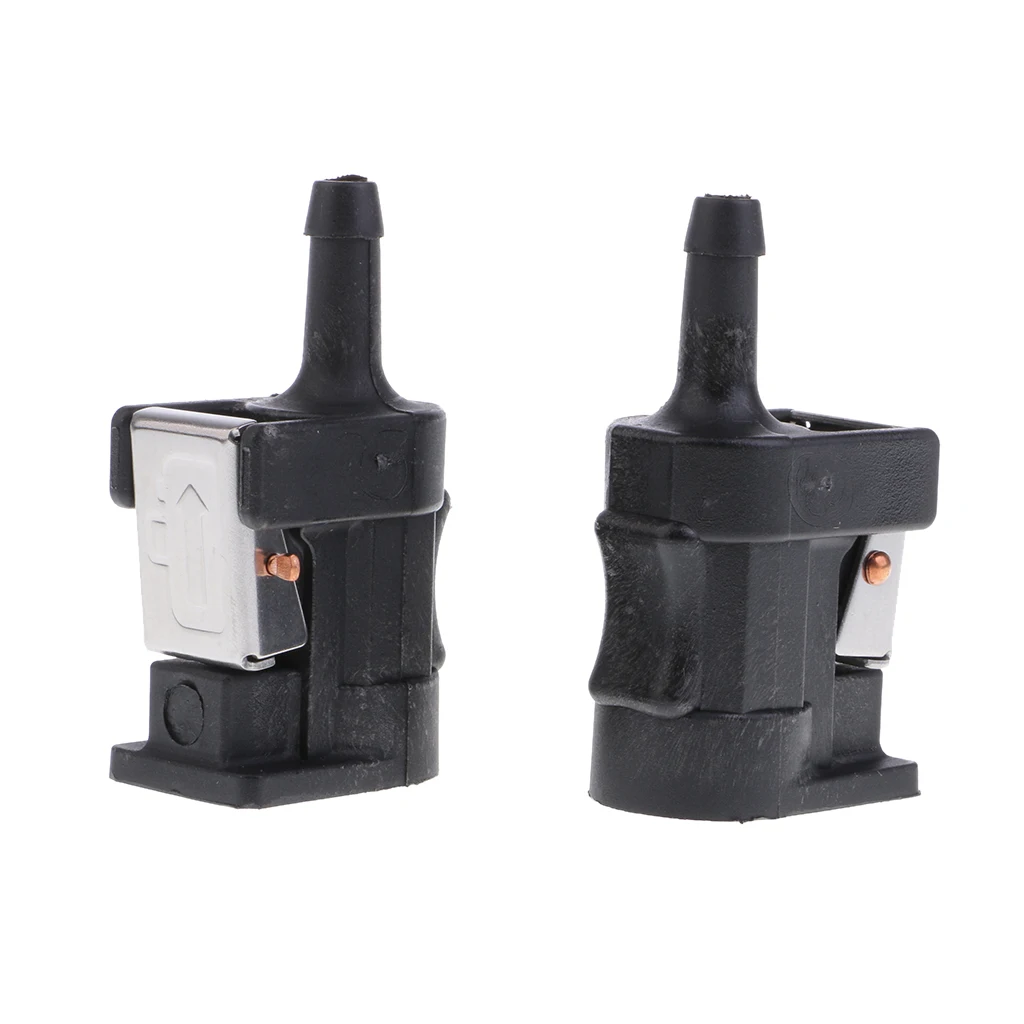 2pcs Plastic Female Fuel Line Tank Connector Fit Yamaha Outboard Motor Marine Boat Engine 6.5 x 11 cm Dropship