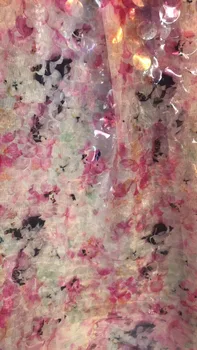 

Embroidered Net Fabric with beads With super Quality Sophia-5.1110 African Tulle Lace Fabric For party Dress